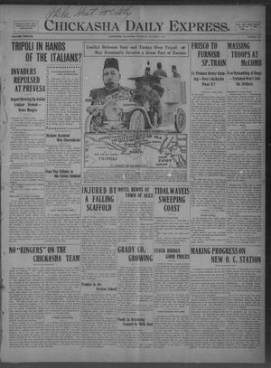 Chickasha Daily Express. (Chickasha, Okla.), Vol. 12, No. 231, Ed. 1 Thursday, October 5, 1911