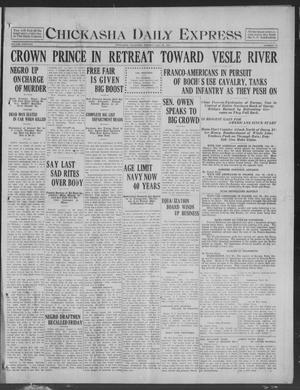 Chickasha Daily Express (Chickasha, Okla.), Vol. 19, No. 177, Ed. 1 Monday, July 29, 1918