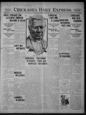 Chickasha Daily Express. (Chickasha, Okla.), Vol. FIFTEEN, No. 197, Ed. 1 Wednesday, August 19, 1914