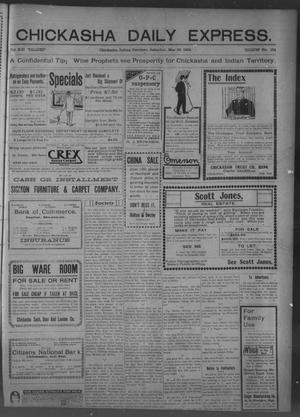 Chickasha Daily Express. (Chickasha, Indian Terr.), Vol. 13, No. 124, Ed. 1 Saturday, May 28, 1904