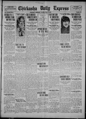 Chickasha Daily Express (Chickasha, Okla.), Vol. 23, No. 26, Ed. 1 Tuesday, May 16, 1922