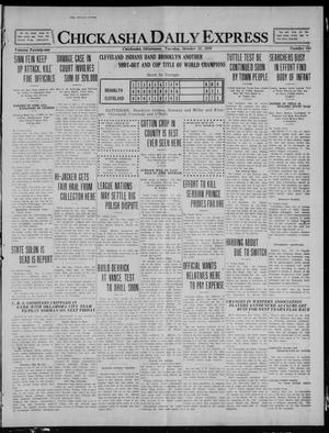 Chickasha Daily Express (Chickasha, Okla.), Vol. 21, No. 244, Ed. 1 Tuesday, October 12, 1920