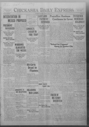 Chickasha Daily Express. (Chickasha, Okla.), Vol. FOURTEEN, No. 174, Ed. 1 Tuesday, July 22, 1913