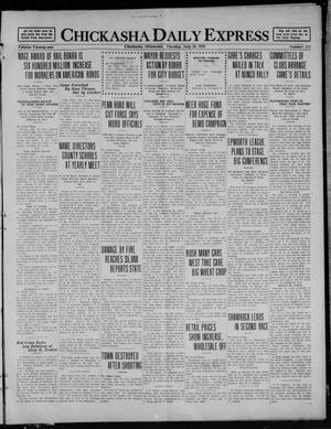 Chickasha Daily Express (Chickasha, Okla.), Vol. 21, No. 172, Ed. 1 Tuesday, July 20, 1920