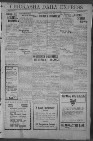 Chickasha Daily Express. (Chickasha, Okla.), Vol. 10, No. 125, Ed. 1 Wednesday, May 26, 1909