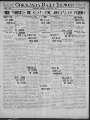 Chickasha Daily Express (Chickasha, Okla.), Vol. 20, No. 140, Ed. 1 Thursday, June 12, 1919