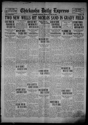 Chickasha Daily Express (Chickasha, Okla.), Vol. 23, No. 192, Ed. 1 Tuesday, November 28, 1922
