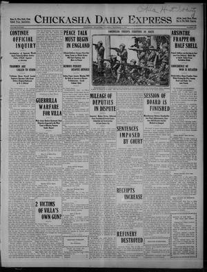 Chickasha Daily Express (Chickasha, Okla.), Vol. SIXTEEN, No. 292, Ed. 1 Thursday, November 4, 1915