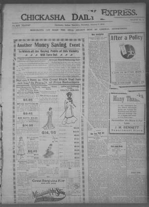 Chickasha Daily Express. (Chickasha, Indian Terr.), Vol. 13, No. 5, Ed. 1 Thursday, January 7, 1904