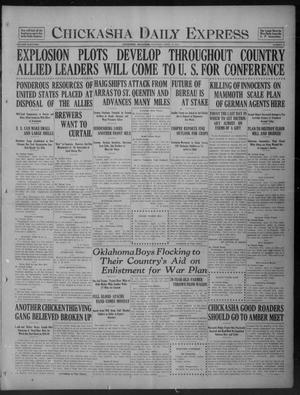 Chickasha Daily Express (Chickasha, Okla.), Vol. 18, No. 90, Ed. 1 Saturday, April 14, 1917