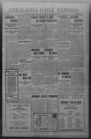 Chickasha Daily Express. (Chickasha, Indian Terr.), Vol. 8, No. 130, Ed. 1 Saturday, June 1, 1907