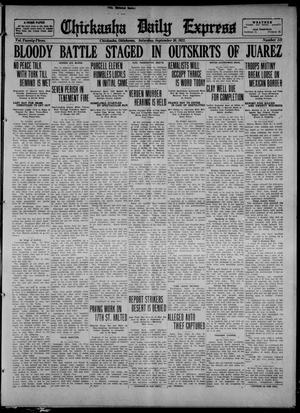Chickasha Daily Express (Chickasha, Okla.), Vol. 23, No. 142, Ed. 1 Saturday, September 30, 1922