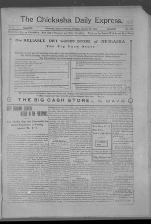 The Chickasha Daily Express. (Chickasha, Indian Terr.), Vol. 2, No. 278, Ed. 1 Tuesday, October 29, 1901