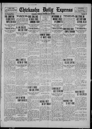 Chickasha Daily Express (Chickasha, Okla.), Vol. 23, No. 61, Ed. 1 Monday, June 26, 1922