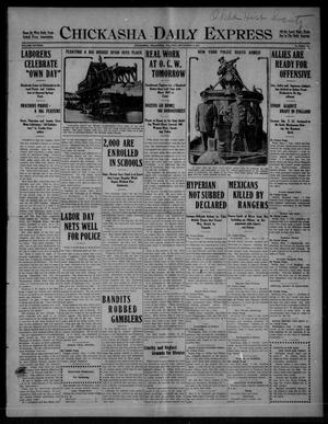 Chickasha Daily Express (Chickasha, Okla.), Vol. SIXTEEN, No. 242, Ed. 1 Tuesday, September 7, 1915