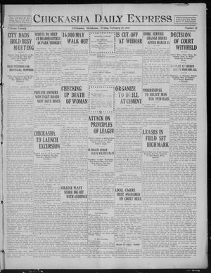 Chickasha Daily Express (Chickasha, Okla.), Vol. 20, No. 51, Ed. 1 Friday, February 28, 1919