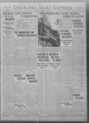 Chickasha Daily Express. (Chickasha, Okla.), Vol. THIRTEEN, No. 178, Ed. 1 Saturday, July 27, 1912