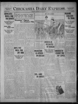 Chickasha Daily Express. (Chickasha, Okla.), Vol. FIFTEEN, No. 171, Ed. 1 Monday, July 20, 1914