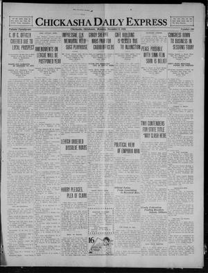 Chickasha Daily Express (Chickasha, Okla.), Vol. 21, No. 290, Ed. 1 Monday, December 6, 1920