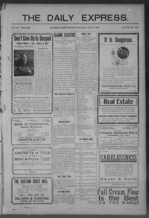 The Daily Express. (Chickasha, Indian Terr.), Vol. 13, No. 156, Ed. 1 Thursday, July 7, 1904