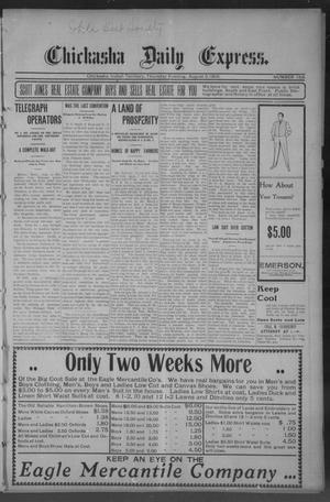 Chickasha Daily Express. (Chickasha, Indian Terr.), No. 183, Ed. 1 Thursday, August 3, 1905