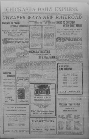 Chickasha Daily Express. (Chickasha, Indian Terr.), Vol. 8, No. 251, Ed. 1 Saturday, October 26, 1907