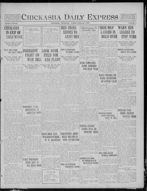 Chickasha Daily Express (Chickasha, Okla.), Vol. 20, No. 3, Ed. 1 Friday, January 3, 1919