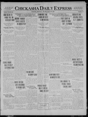 Chickasha Daily Express (Chickasha, Okla.), Vol. 21, No. 77, Ed. 1 Tuesday, March 30, 1920