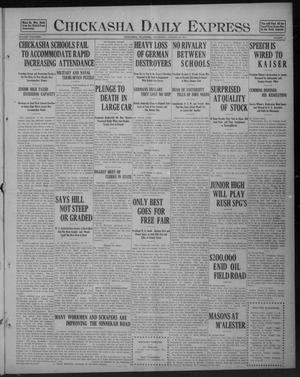 Chickasha Daily Express (Chickasha, Okla.), Vol. 18, No. 21, Ed. 1 Wednesday, January 24, 1917