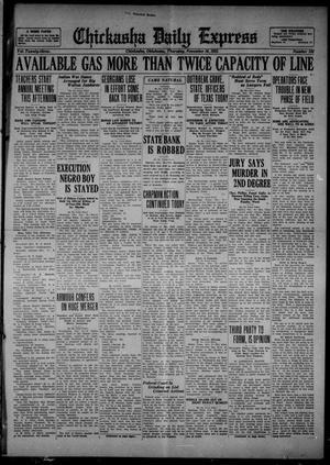 Chickasha Daily Express (Chickasha, Okla.), Vol. 23, No. 182, Ed. 1 Thursday, November 16, 1922