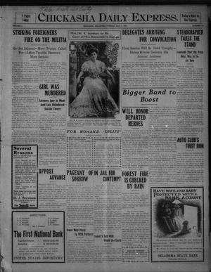 Chickasha Daily Express. (Chickasha, Okla.), Vol. 11, No. 118, Ed. 1 Tuesday, May 17, 1910