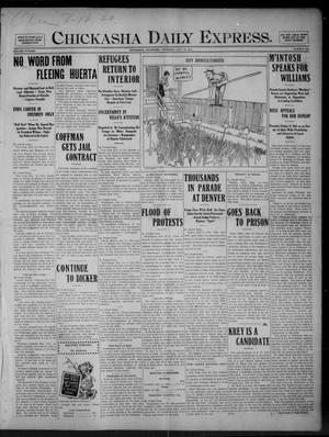 Chickasha Daily Express. (Chickasha, Okla.), Vol. FIFTEEN, No. 168, Ed. 1 Thursday, July 16, 1914