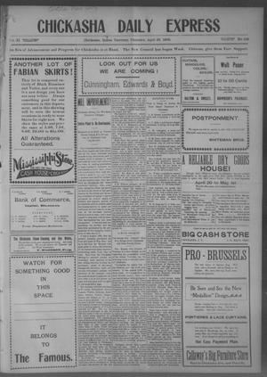 Chickasha Daily Express (Chickasha, Indian Terr.), Vol. 11, No. 102, Ed. 1 Thursday, April 30, 1903