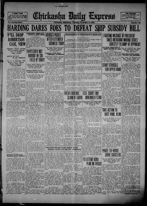 Chickasha Daily Express (Chickasha, Okla.), Vol. 23, No. 186, Ed. 1 Tuesday, November 21, 1922