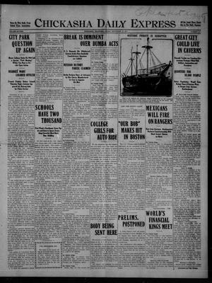 Chickasha Daily Express (Chickasha, Okla.), Vol. SIXTEEN, No. 245, Ed. 1 Friday, September 10, 1915