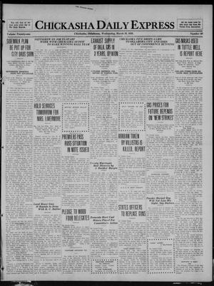 Chickasha Daily Express (Chickasha, Okla.), Vol. 21, No. 60, Ed. 1 Wednesday, March 10, 1920