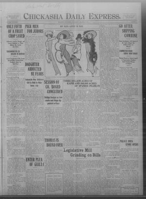 Chickasha Daily Express. (Chickasha, Okla.), Vol. FOURTEEN, No. 7, Ed. 1 Wednesday, January 8, 1913