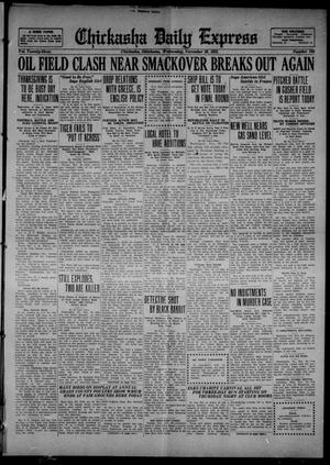 Chickasha Daily Express (Chickasha, Okla.), Vol. 23, No. 193, Ed. 1 Wednesday, November 29, 1922