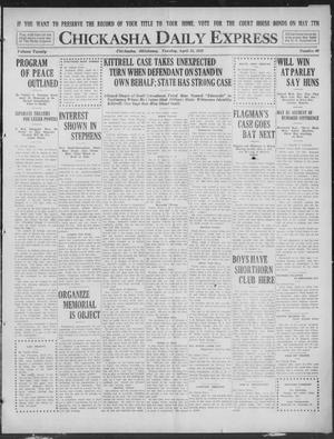 Chickasha Daily Express (Chickasha, Okla.), Vol. 20, No. 90, Ed. 1 Tuesday, April 15, 1919