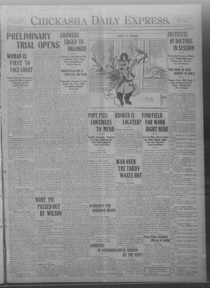 Chickasha Daily Express. (Chickasha, Okla.), Vol. FOURTEEN, No. 90, Ed. 1 Tuesday, April 15, 1913