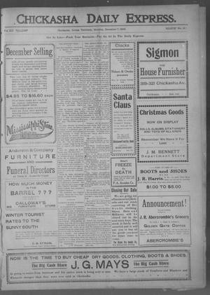 Chickasha Daily Express. (Chickasha, Indian Terr.), Vol. 12, No. 188, Ed. 1 Monday, December 7, 1903