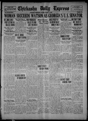 Chickasha Daily Express (Chickasha, Okla.), Vol. 23, No. 144, Ed. 1 Tuesday, October 3, 1922