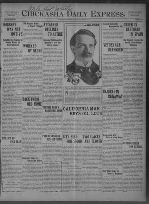 Chickasha Daily Express. (Chickasha, Okla.), Vol. 12, No. 219, Ed. 1 Thursday, September 21, 1911