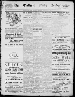 The Guthrie Daily Leader. (Guthrie, Okla.), Vol. 2, No. 60, Ed. 1, Tuesday, February 13, 1894