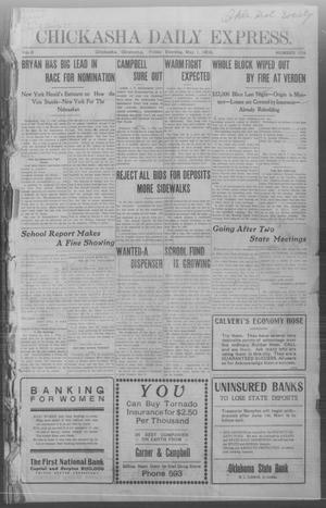 Chickasha Daily Express. (Chickasha, Okla.), Vol. 9, No. 104, Ed. 1 Friday, May 1, 1908