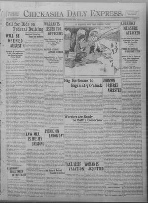 Chickasha Daily Express. (Chickasha, Okla.), Vol. FOURTEEN, No. 154, Ed. 1 Friday, June 27, 1913
