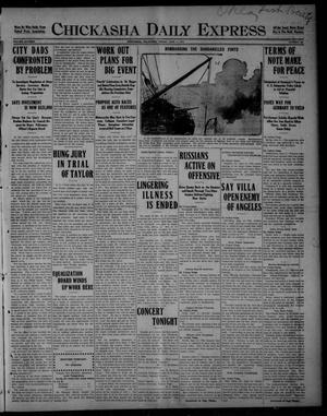 Chickasha Daily Express (Chickasha, Okla.), Vol. SIXTEEN, No. 169, Ed. 1 Friday, June 11, 1915