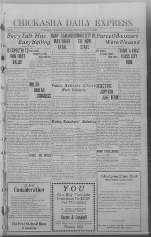 Chickasha Daily Express. (Chickasha, Okla.), Vol. 9, No. 119, Ed. 1 Tuesday, May 19, 1908