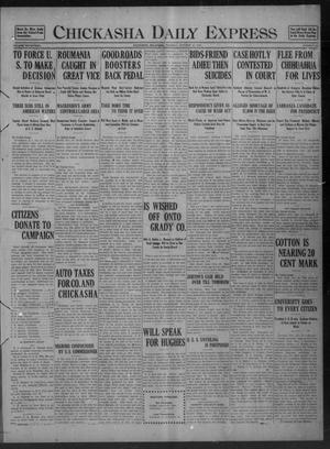 Chickasha Daily Express (Chickasha, Okla.), Vol. 17, No. 253, Ed. 1 Tuesday, October 24, 1916