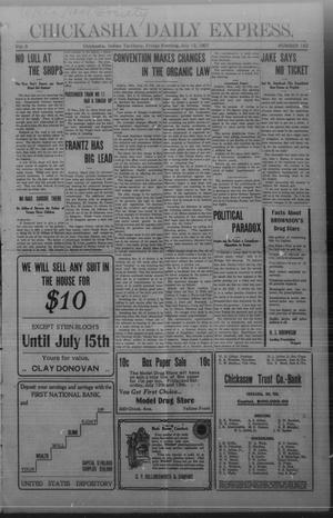 Chickasha Daily Express. (Chickasha, Indian Terr.), Vol. 8, No. 162, Ed. 1 Friday, July 12, 1907